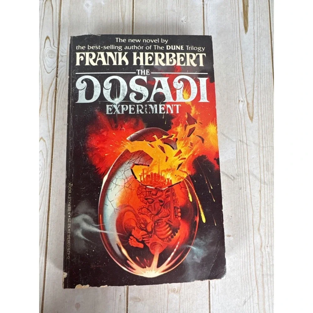 Frank Herbert Sci-Fi PB Lot Eye Dosadi Experiment Man of Two Worlds Dune